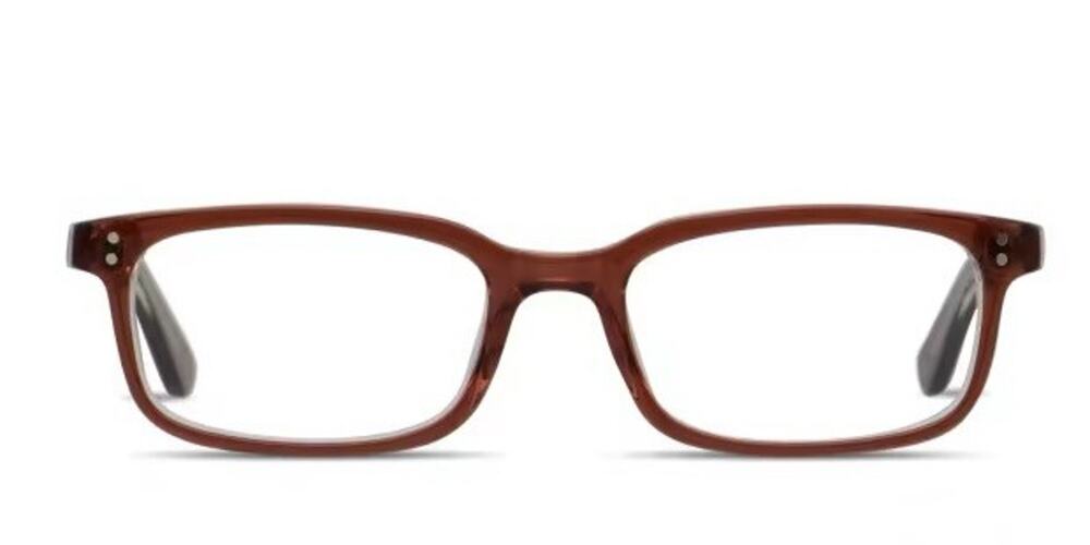 MUSE 35-002010 BROWN CLEAR EYEGLASSES SUNGLASSES FRAMES 50-17-140